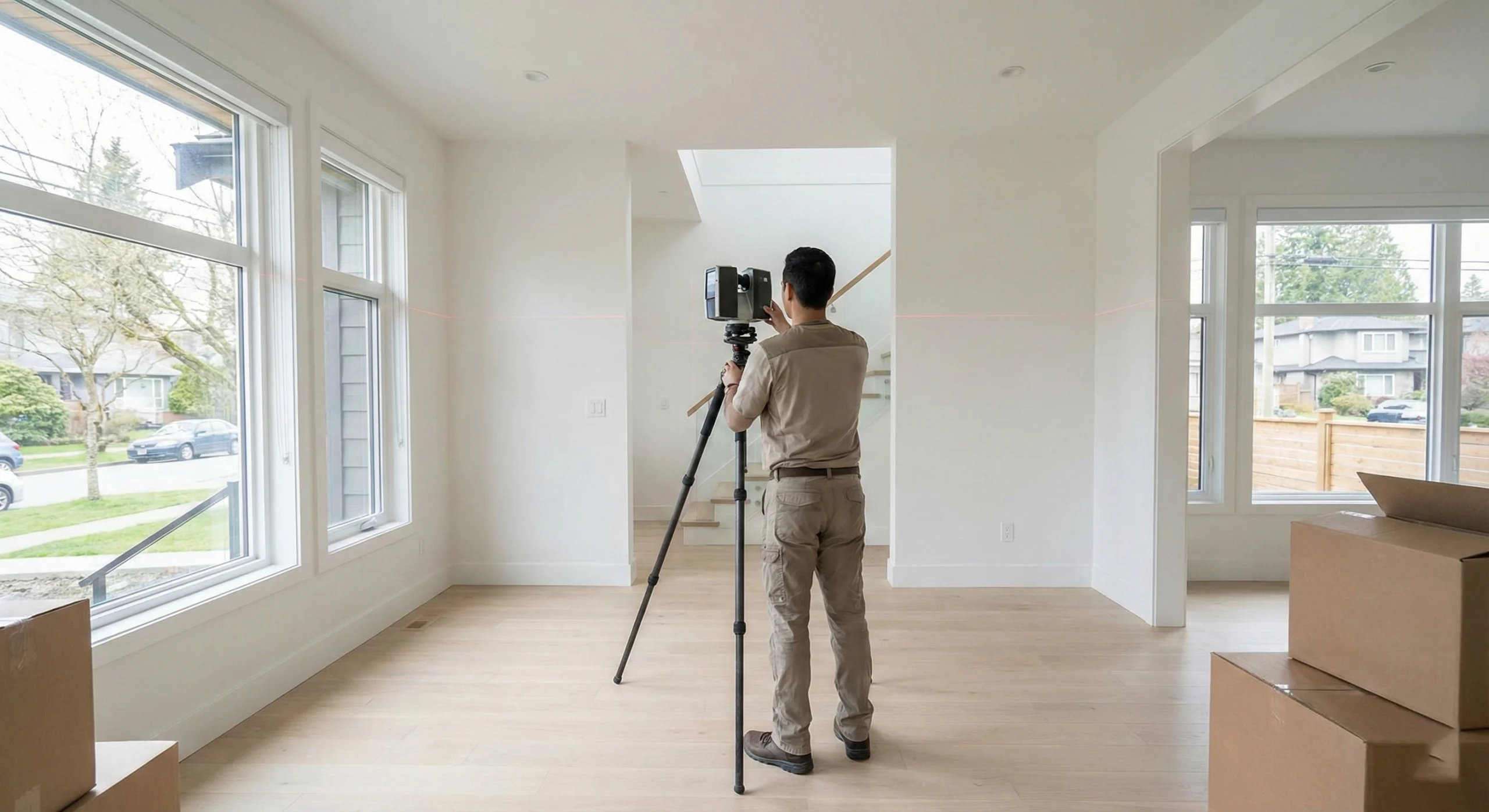 3D laser scanning for an accurate home renovation survey