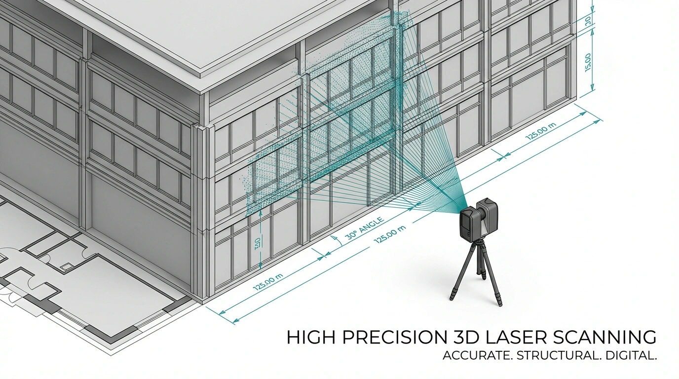 3D laser scanning of commercial buildings in Vancouver for accurate digital documentation