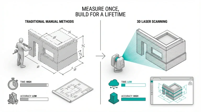 3D Laser Scanning vs. Traditional Measuring in Vancouver