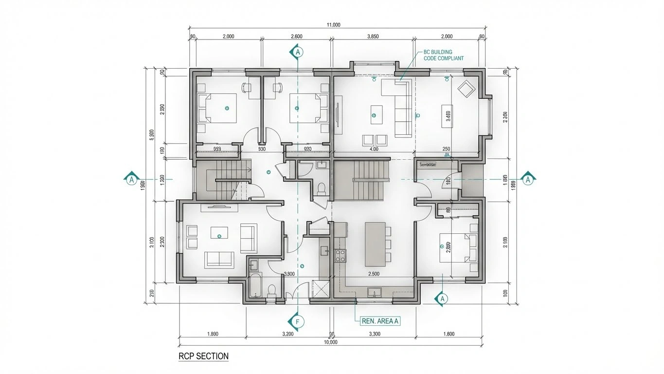Accurate floor plan and as-built deliverables for Vancouver renovation projects