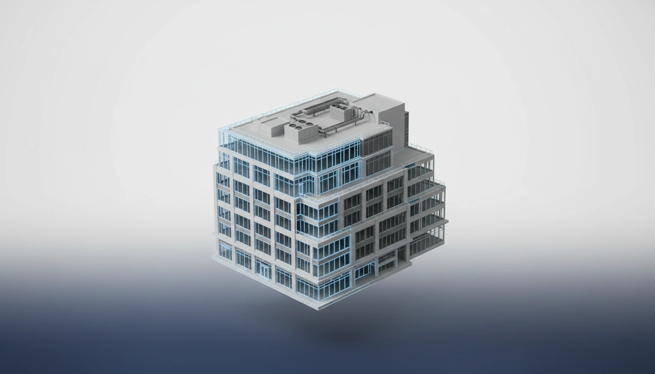 As-built BIM model for a Vancouver project