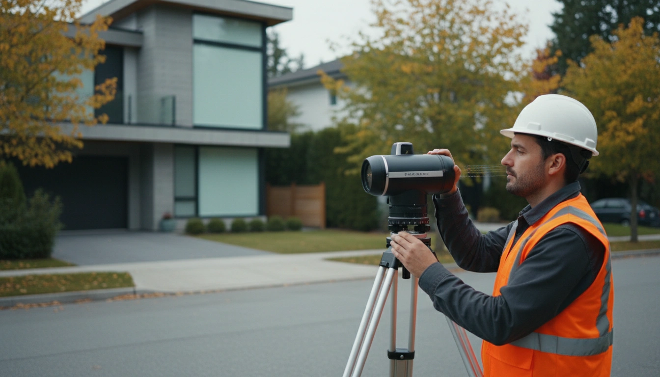 As-built survey and site measurement in Vancouver
