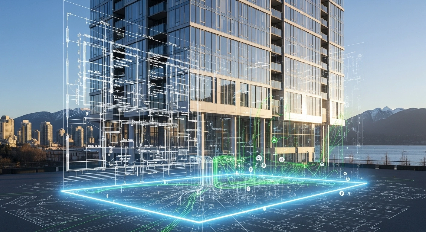 Digital building foundation created from accurate as-built documentation