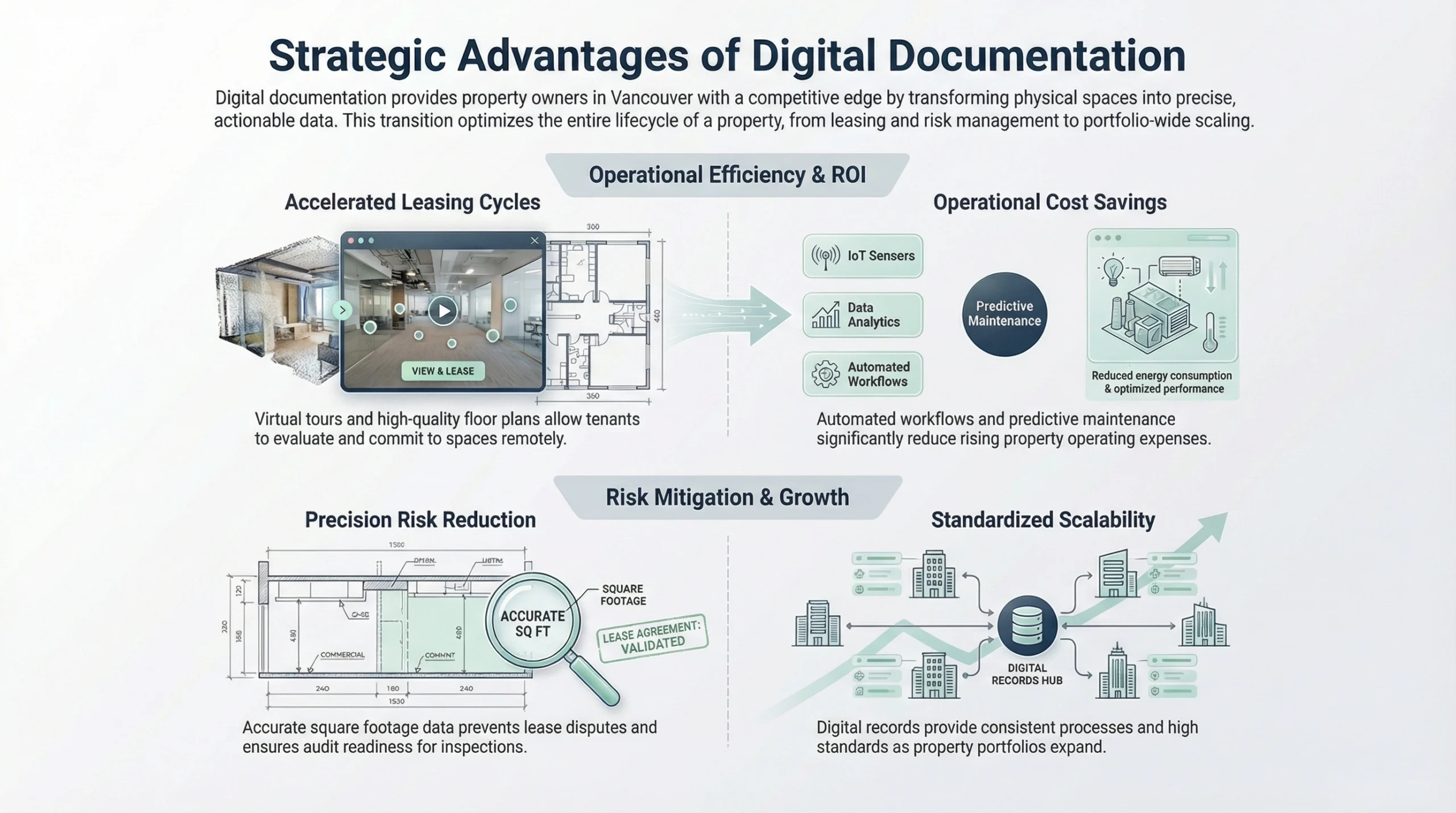 Impact of digital documentation on commercial property ROI and operating efficiency