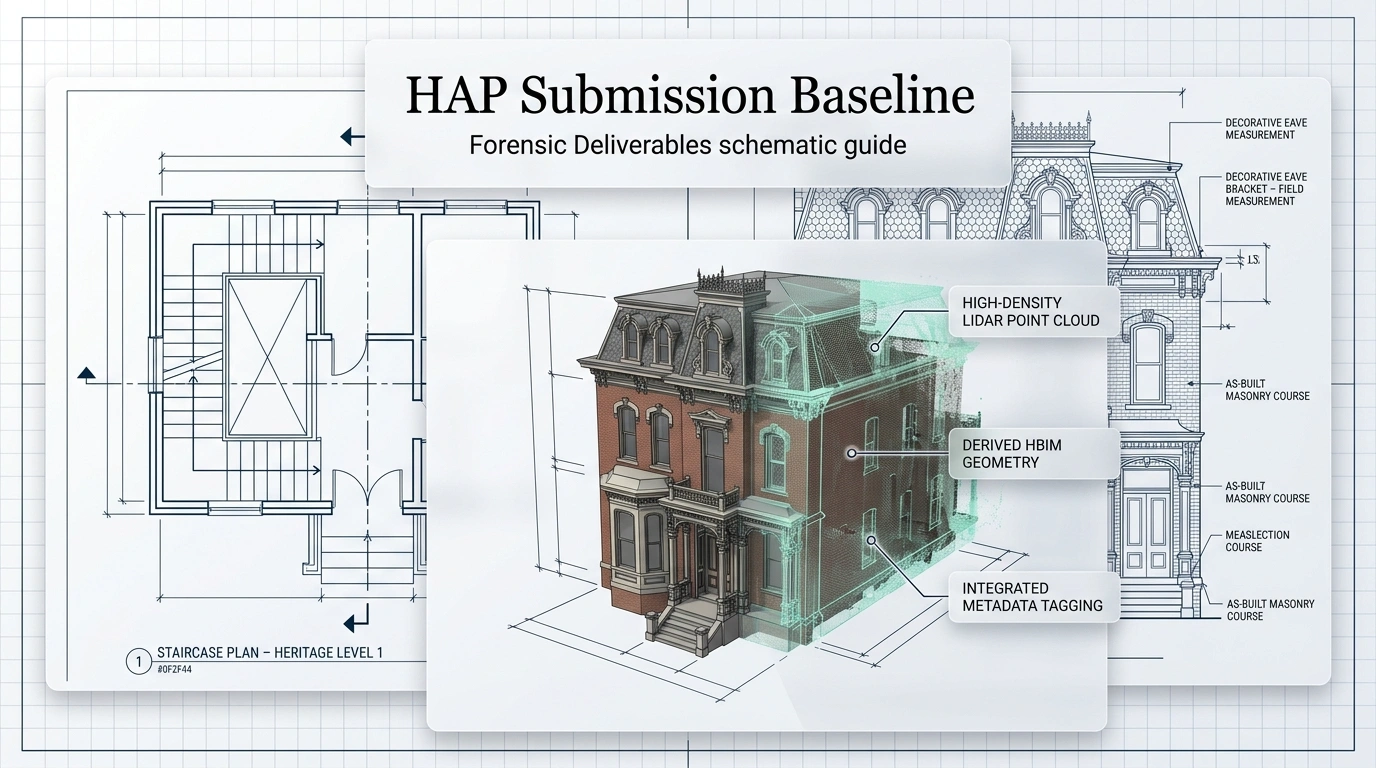 Heritage Alteration Permit documentation supported by accurate as-built scanning in Vancouver