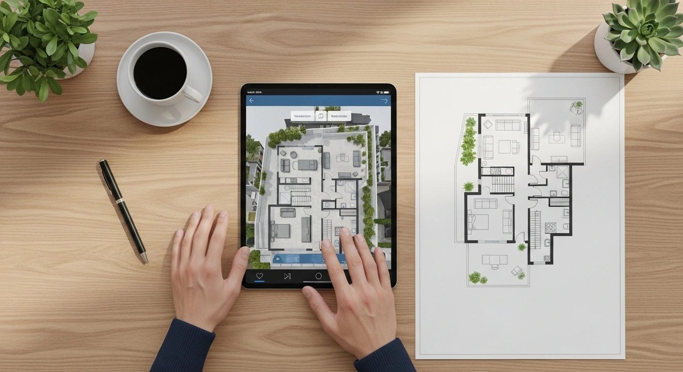 Professional real estate floor plans for a Vancouver property