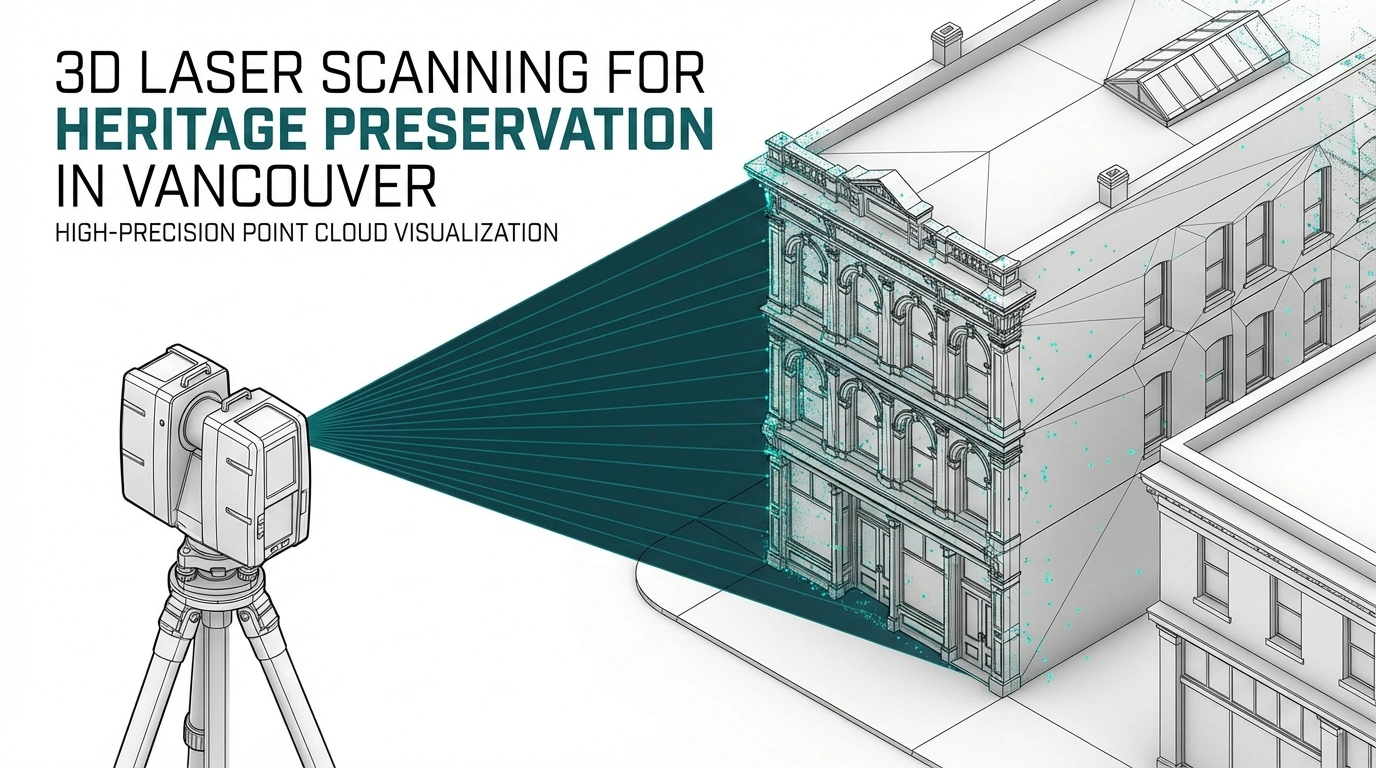 Vancouver heritage building documented as a precise 3D point cloud